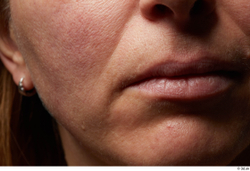 Face Mouth Cheek Skin Woman White Studio photo references